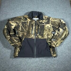 Columbia PHG Jacket Mens Medium Camo Omni-Heat Omni Tech Performance Hunting